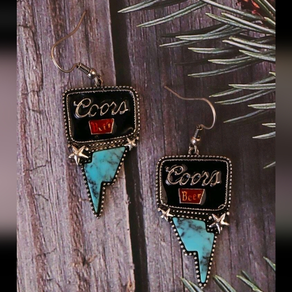 NWT Coor Lightening Bolt Earrings